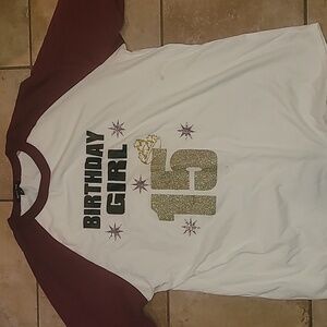 Birthday celebration shirt